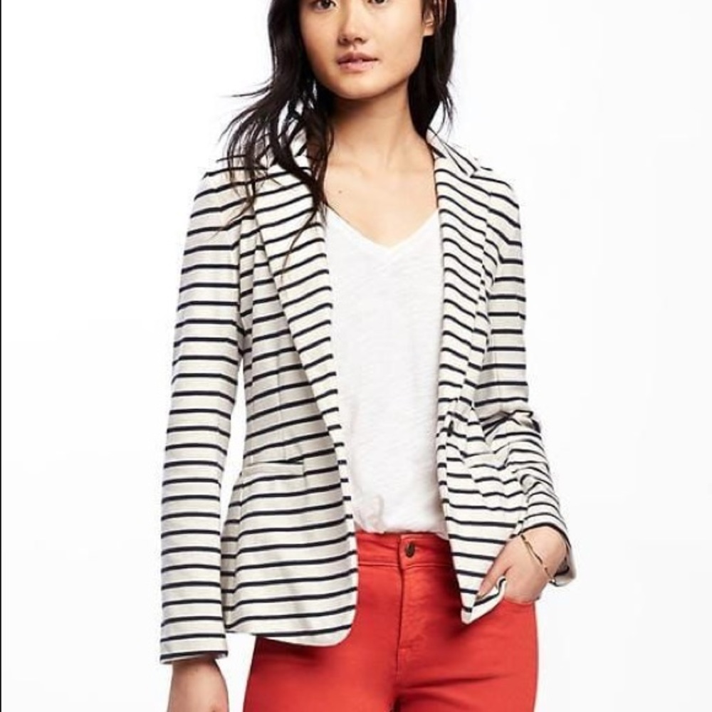 Old Navy striped blazer